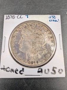 1878-CC Morgan Silver Dollar
