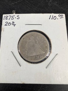 1875-S Seated Liberty Half Dollar