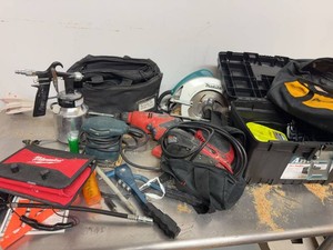 Assorted Power Tool Lot Makita BlackDecker Milwaukee Ryobi DeWalt