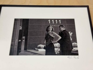 Signed Matt Barber Black & White Framed Photograph 1111 Nicollet
