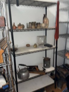 Black Metal Wire Shelving Unit 5-Tier Storage Rack on Casters