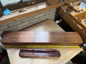 Wooden Wall Shelf & Decorative Serving Tray Mixed Lot
