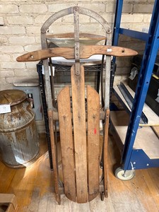 Vintage Wooden Runner Sled