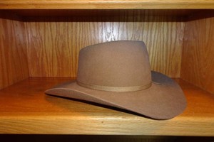 Akubra Snowy River Pure Fur Felt Cowboy Hat - Size 57