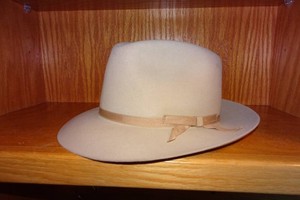 Vintage Stetson Moose River Fedora Made Exclusively for LL Bean - Size 7-18