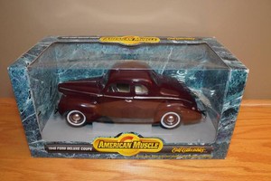 American Muscle 1940 Ford Deluxe Coupe 118 Scale Replica