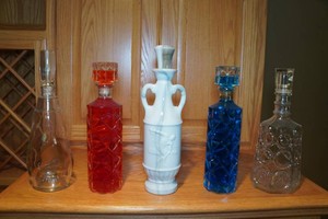 Vintage Glass Decanters
