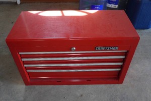 Craftsman Tool Box with Assorted Tools