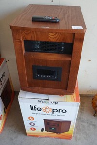 Large Room Infrared Quartz Space Heater Cabinet