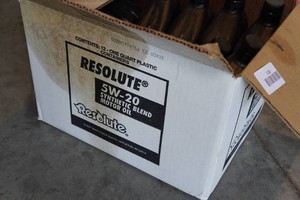 9 Quarts Resolute 5W-20 Synthetic Blend Motor Oil