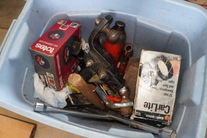 Hitch Receivers, Totes Air Compressor Bottle Jack, Emergency Flood Light