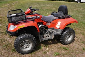 2006 Arctic Cat TRV500 ATV with Accessory Seat and Rack