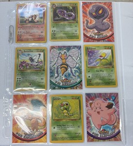9 Pokmon cards