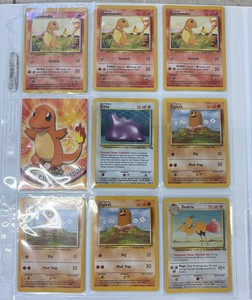 9 Pokmon cards