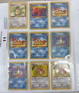 9 Pokmon cards