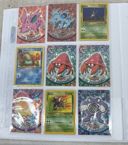 9 Pokmon cards