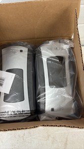 Black soap dispenser case of four open box