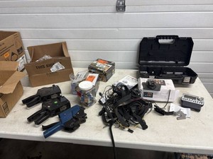 Assorted lot with Wireless Car Stereo, XM Radio, Meto Label system and more