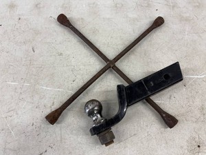 2 receiver Ball Hitch with wheel Wrench