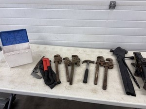 Pipe Wrenches, Snake Light, Jack, Chaulk Line