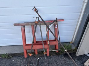 Saw Horses,  Pipe Clamps and Saw