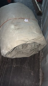 Large tarp rate for wood pile
