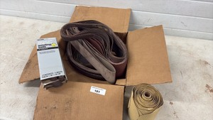4 inch Belt sandpaper, 6 inch round sand paper with sanding belts