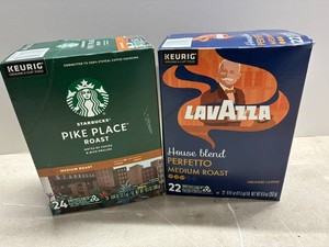 Starbucks and Lavazza K-Cups