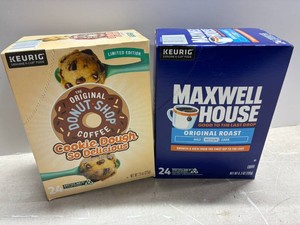 Cookie Dough and Maxwell House K-Cups