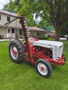 1953 Ford Golden Jubilee Tractor w/ Sickle Bar Attachment