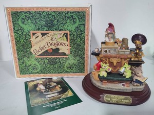 The Whimsical World of Pocket Dragons Limited Edition The Computer Wizard Collectible Figurine