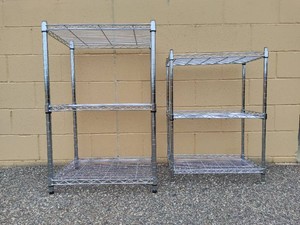 Two Wire Adjustable Shelving Units