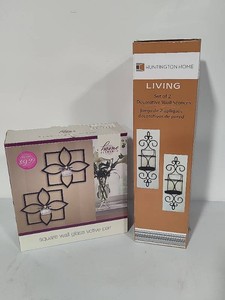 Two Sets of Wall Hanging Candle Holders New in Box