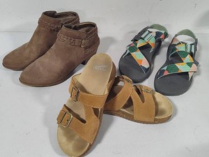 Three Pairs of Womens ShoesSandals - Dansko, Chaco & More (Size 39)