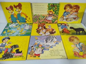 SIFO Co Vintage Childrens Puzzles