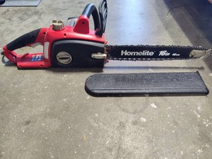 Homelite Electric Chainsaw (Model #UT431558)
