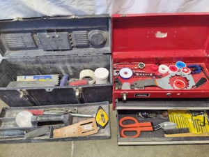 Two Tool Boxes wAssorted Tools