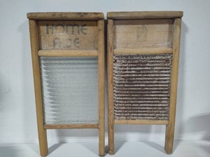 Vintage Washboards by Columbus Washboard Co & Home Crest