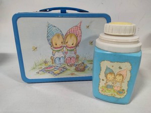 Betsey Clark Metal Lunchbox & Matching Thermos