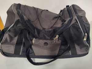 Protege Large Black Wheeled DuffleTote Bag