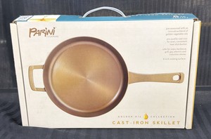 Brand New Parini golden oil collection cast-iron skillet