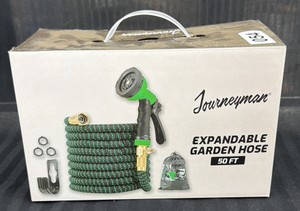 Brand New Journeyman expandable garden hose 50 feet long