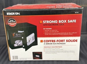 Brand New Stack on Strong box safe with electronic lock