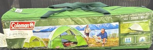 Brand New Coleman 7 x 5 two person son dome tent