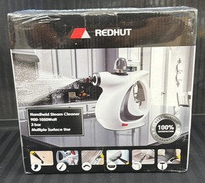 Brand New Red Hut, handheld steam cleaner