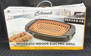 Brand New Eternal Living, smokeless, indoor electric grill