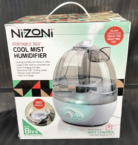 Brand New  Nizoni Portable 360° cool mist humidifier