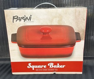 Brand New Parini cookware square baker, nonstick, ceramic bakeware dish