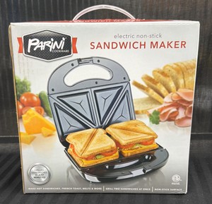 Brand New Parini cookware electric nonstick sandwich maker
