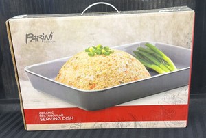Brand New Parini cookware, ceramic rectangular serving dish